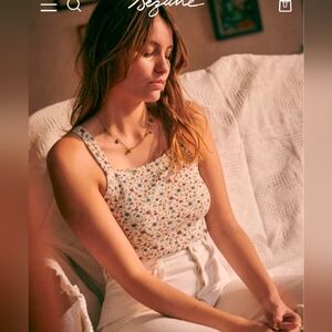 Sezane Linette Top Song Of Summer - Size L